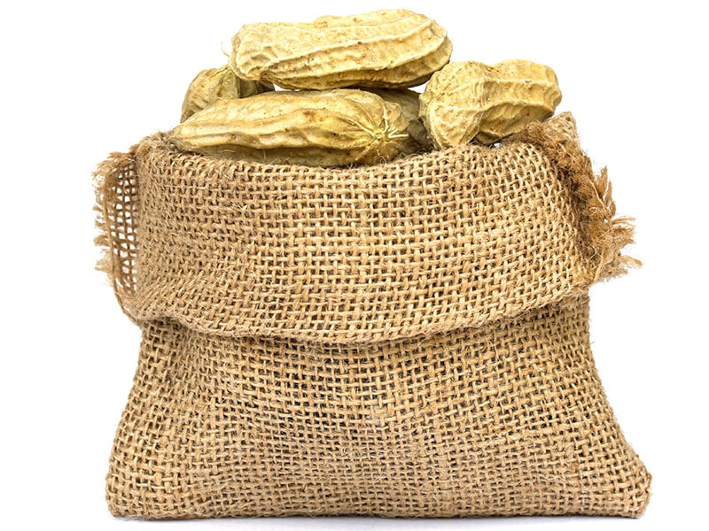 Boiled Peanuts Hemp Bag