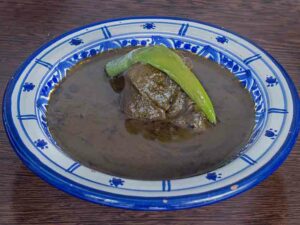 Braised Veal With Dried Greens