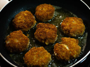 Slovakian Fried Hamburger