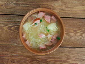 Slovakian Sauerkraut Soup