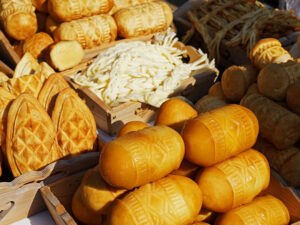 Traditional Slovak Smoked Cheese