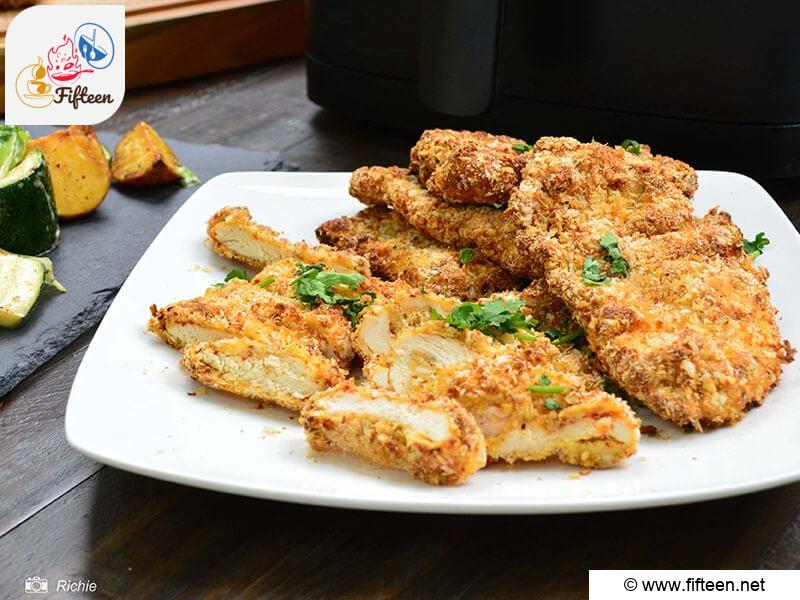 Air Fryer Chicken Cutlets Recipe