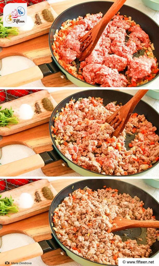 Minced Meat To The Pan