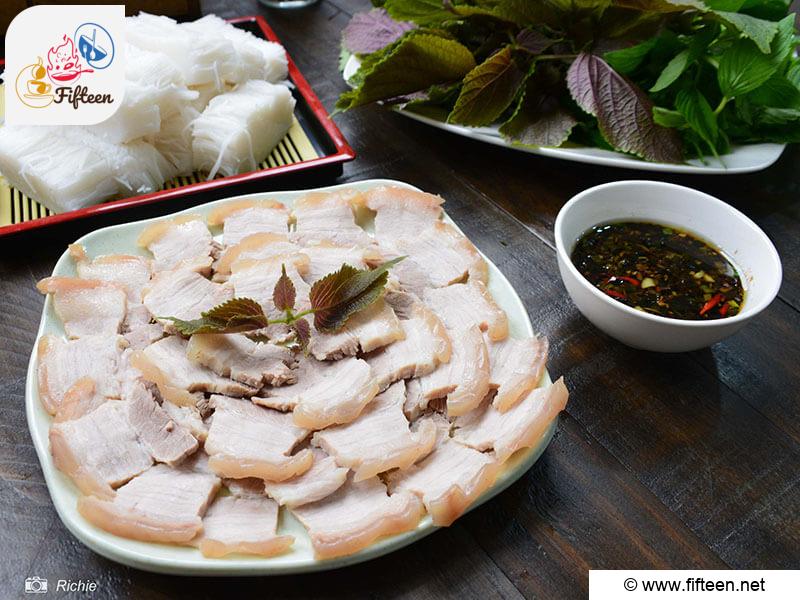 Boiled Pork Belly With Garlic Sauce Recipe