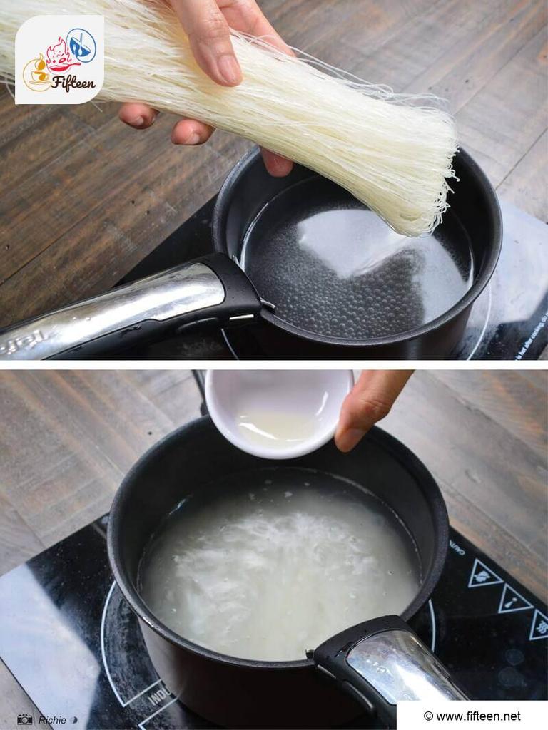 Cook the Rice Noodles