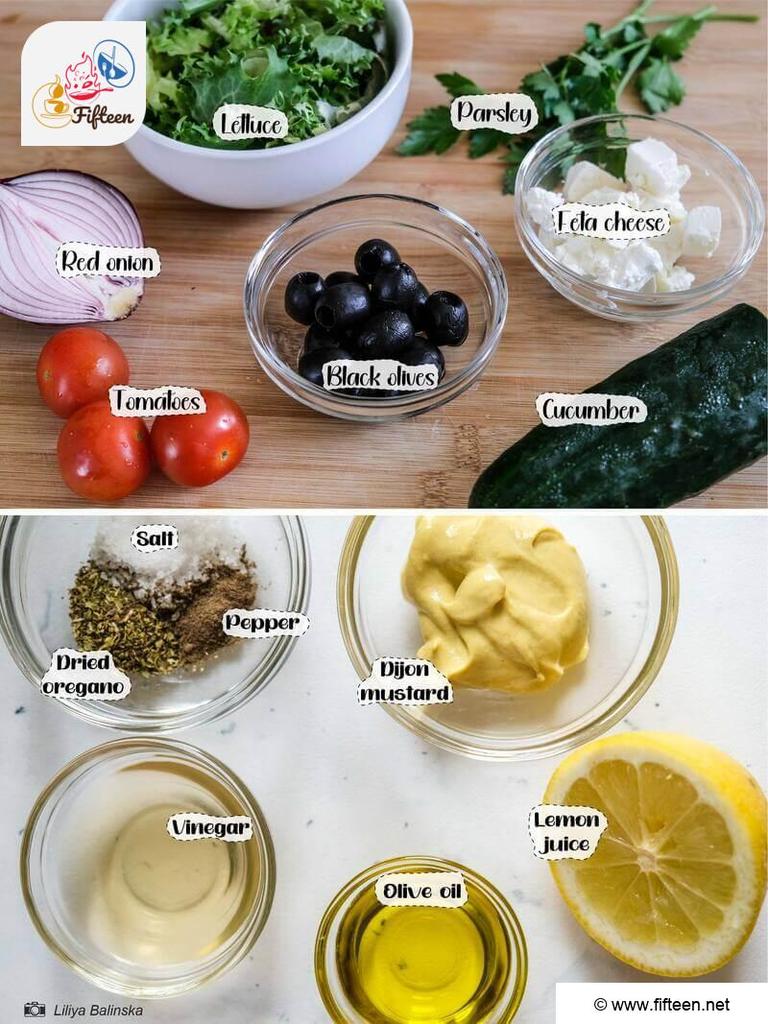 Horiatiki Ingredients