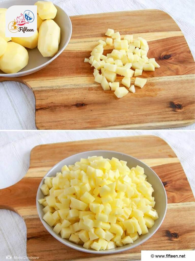 Moussaka Step 1 Prep Your Potatoes