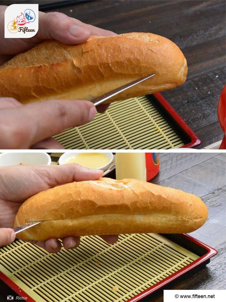 Open the Baguette Along its Length