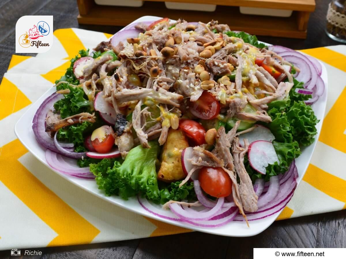 Salad Thit Nuong Sot Chanh Day Recipe