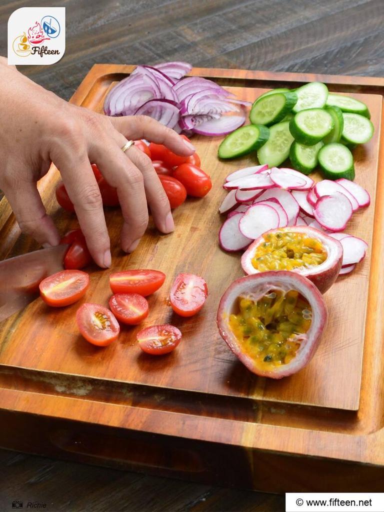 Salad Thit Nuong Sot Chanh Day Step 1 Prepare Vegetables