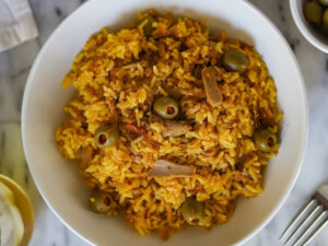 Cape Verdean Dishes Arroz de Atum