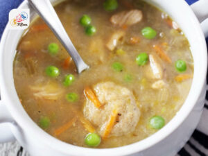 Peas and Dumpling Soup