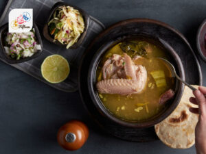 Sopa de Gallina India